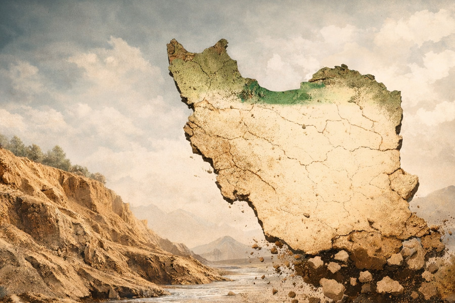 ۲. وقتی خاک میرود؛ چرا ایران چند برابر جهان فرسایش خاک دارد؟