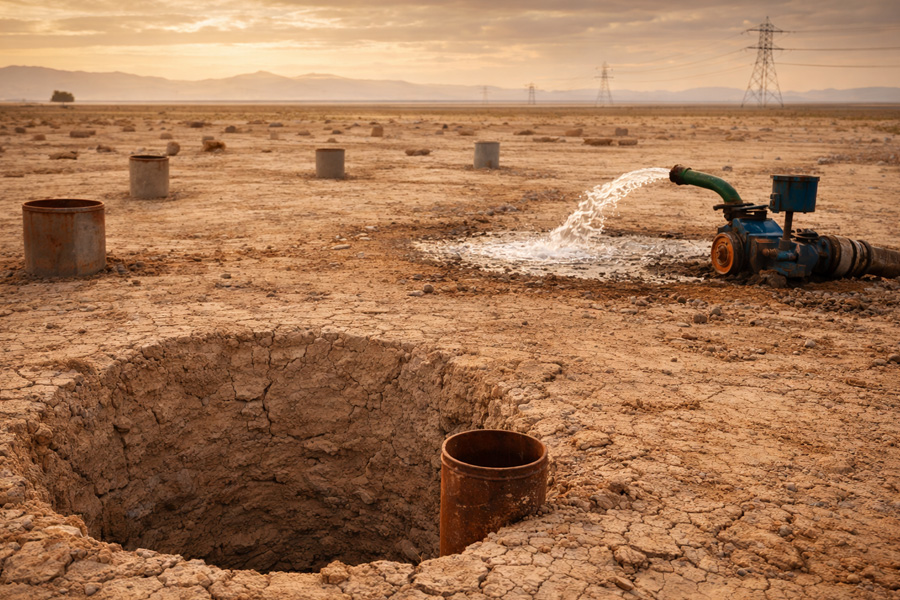 Iran’s Deep Wells: Draining the Groundwater to the Last Drop