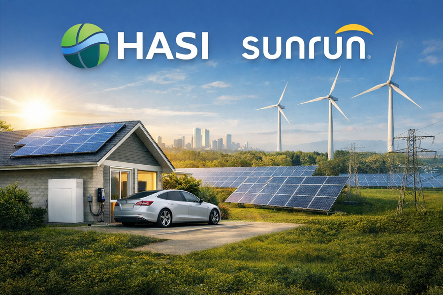 سرمایهگذاری ۵۰۰ میلیون دلاری HASI و سانران برای توسعه نیروگاههای خانگی در آمریکا