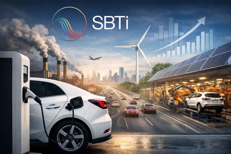 انتشار نسخه جدید پیش‌نویس استاندارد اهداف خالص صفر SBTi برای صنعت خودرو