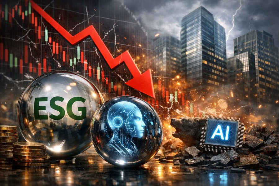 هشدار ESMA درباره ریسک سقوط احتمالی سهام فناوری برای صندوقهای ESG