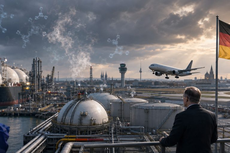 هشدار آلمان درباره اختلال در واردات سوخت جت و LNG اروپا